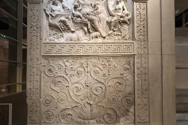 Ara Pacis Augustae (Rome), panel detail by Darius Arya, 2019
