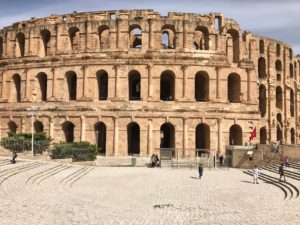 ancient roman buildings in El Djem