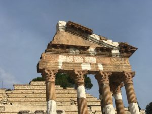 ancient roman ruins in Brescia