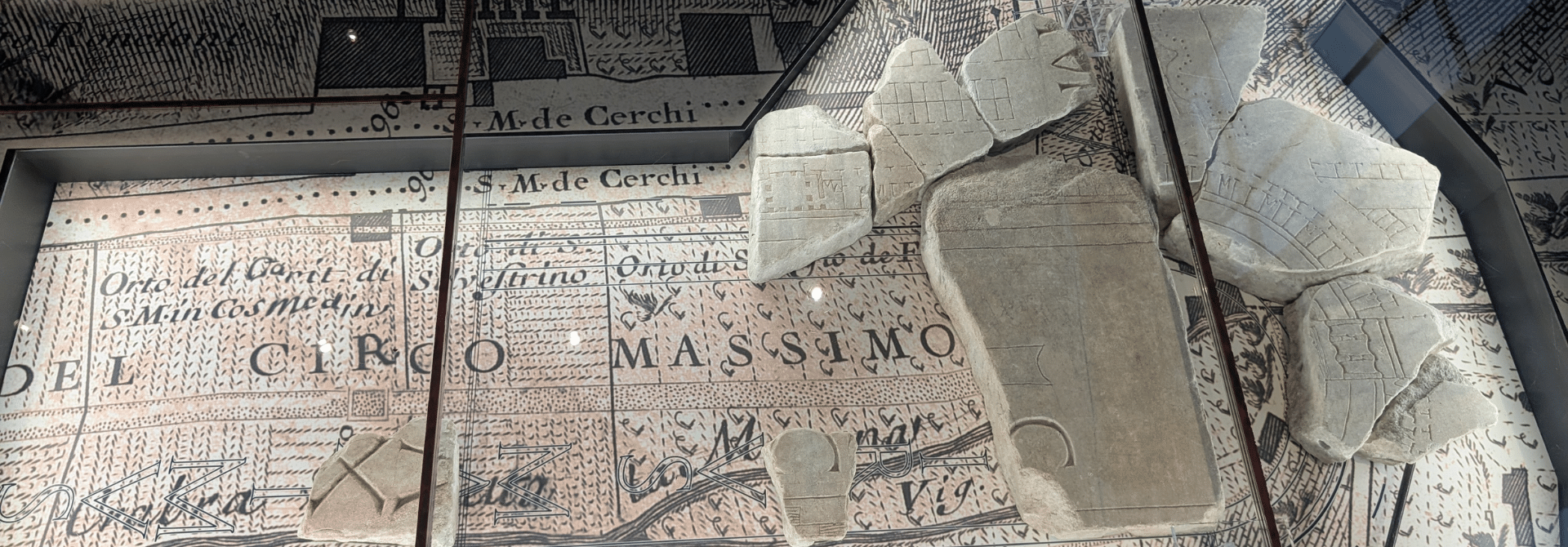 Map of Ancient Rome (Forma Urbis Romae)