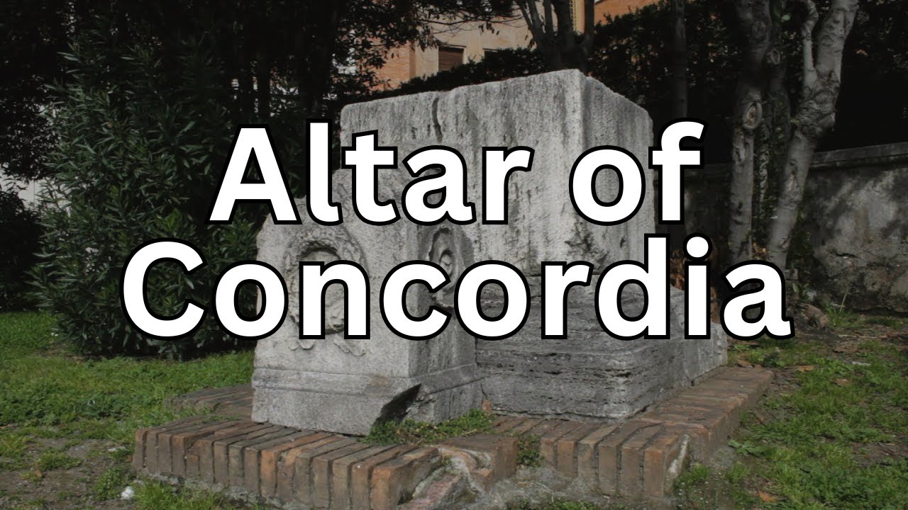 Ancient Rome Live Video Altar of Concordia Augusta Thumbnail