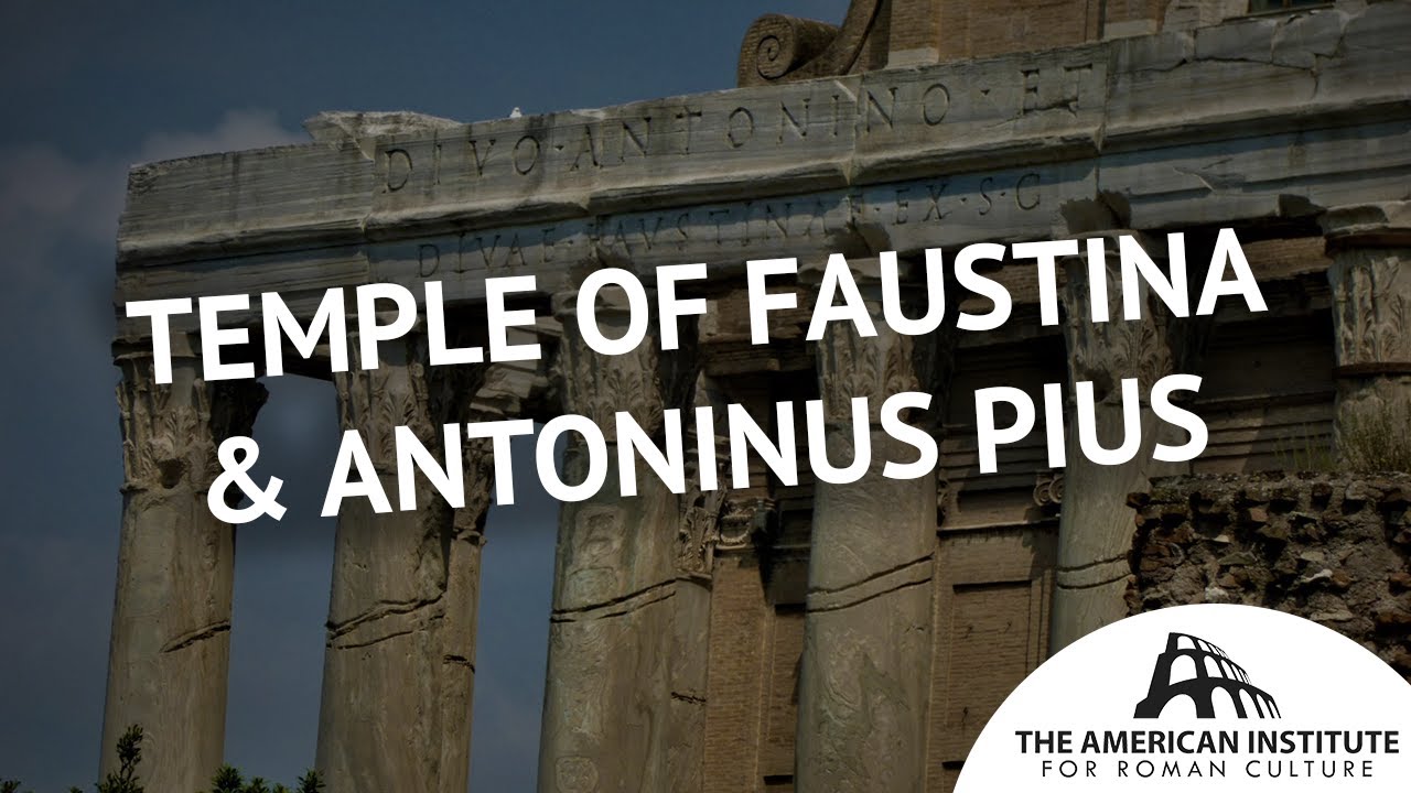 Ancient Rome Live Video Antoninus et Faustina, Templum (Temple of Faustina and Antoninus Pius) Thumbnail