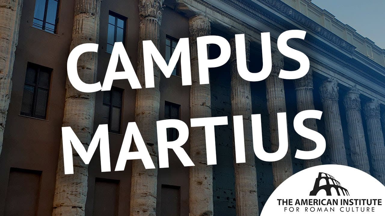Ancient Rome Live Video Campus Martius Thumbnail