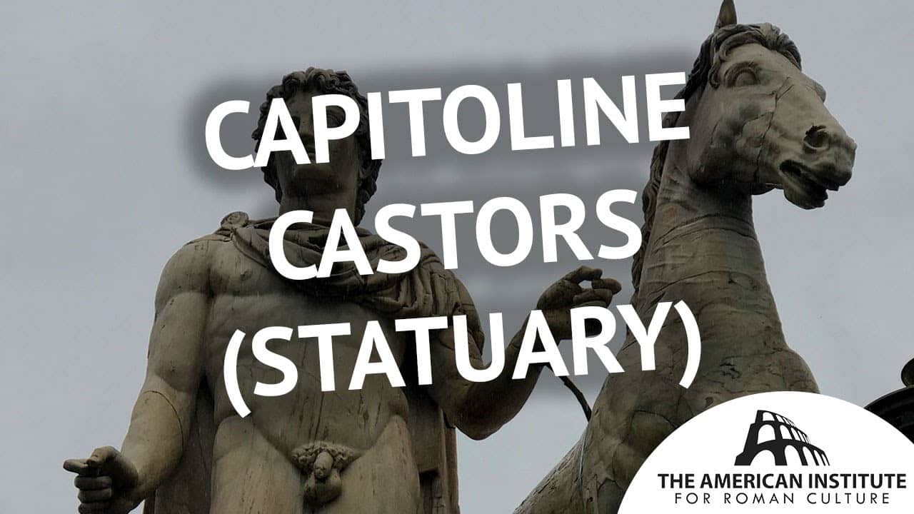 Ancient Rome Live Video Capitoline Castors (Statuary) Thumbnail