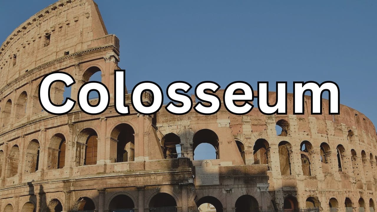 Ancient Rome Live Video Colosseum (Flavian Amphitheatre) m3SOFC2pDMs Thumbnail