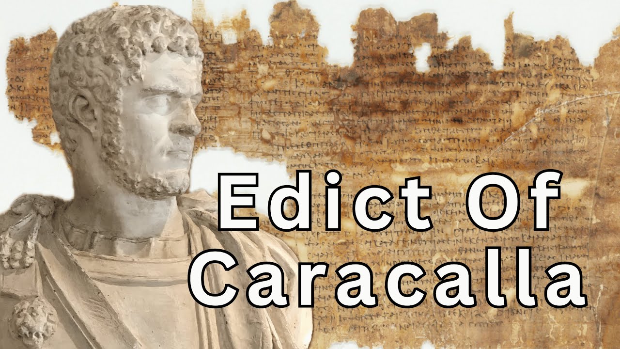 Ancient Rome Live Video Edict of Caracalla (Constitutio Antoniniana) Thumbnail