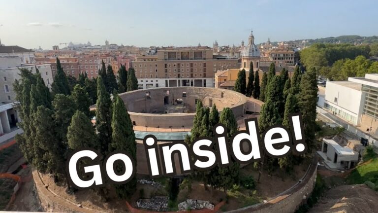 Ancient Rome Live | Mausoleum Augusti (Mausoleum of Augustus)