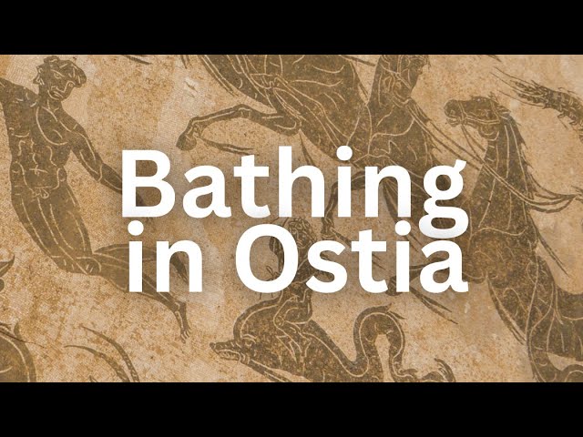 Ancient Rome Live Video Ostia, Italy (Ostia Antica) Chapter 6: Baths and Bathing Thumbnail