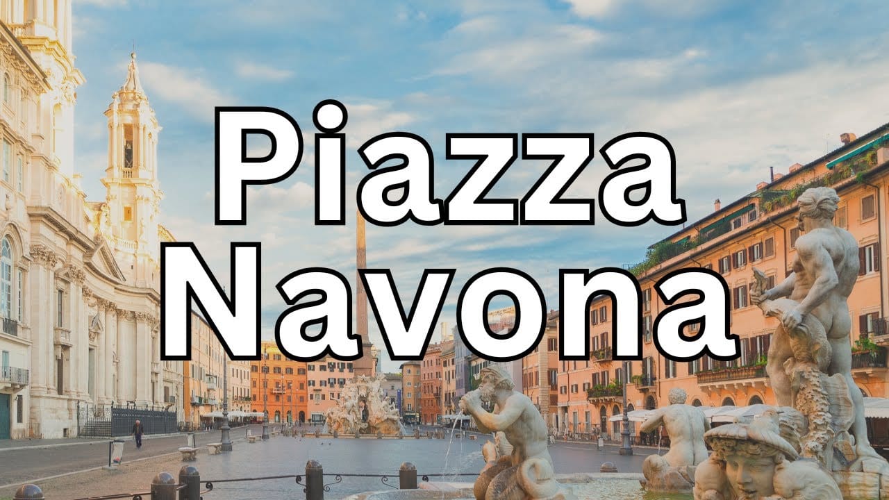 Ancient Rome Live Video Piazza Navona Thumbnail