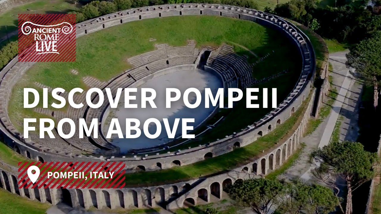 Ancient Rome Live Video Pompeii from above Thumbnail