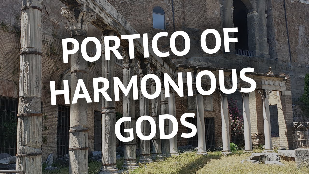 Ancient Rome Live Video Portico of Harmonious Gods Thumbnail