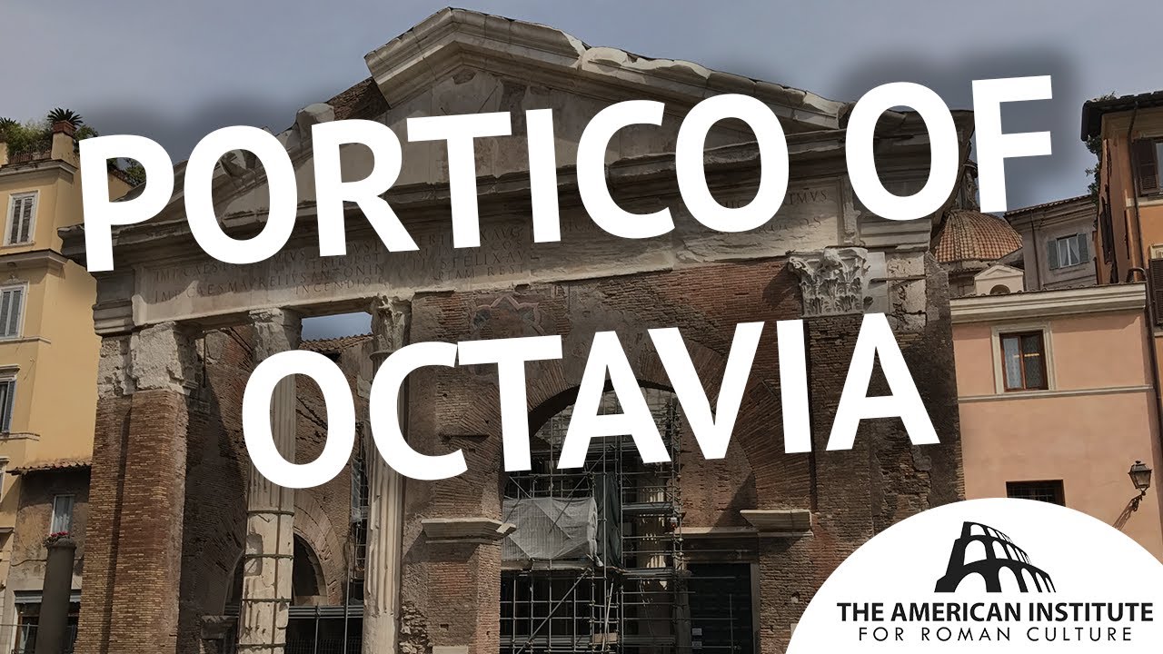 Ancient Rome Live Video Porticus Octaviae (Portico of Octavia) Thumbnail