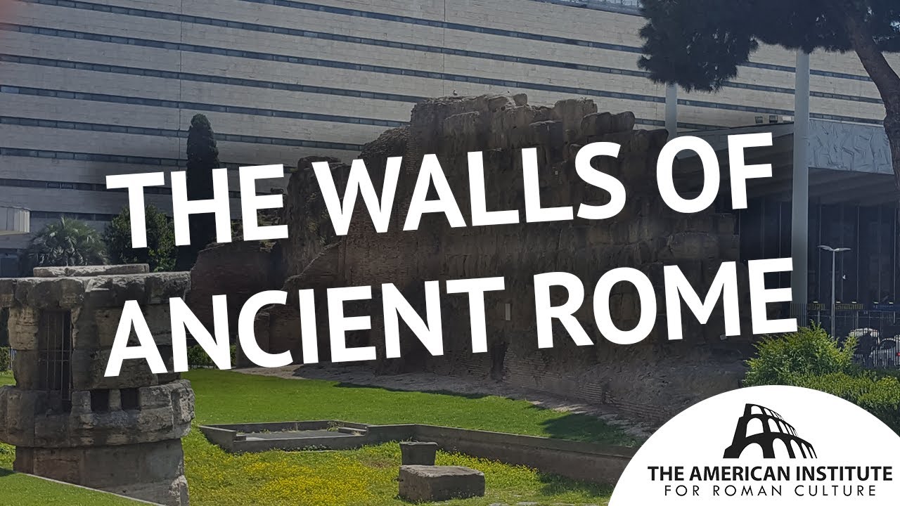 Ancient Rome Live Video Seminar The Walls of Ancient Rome Thumbnail
