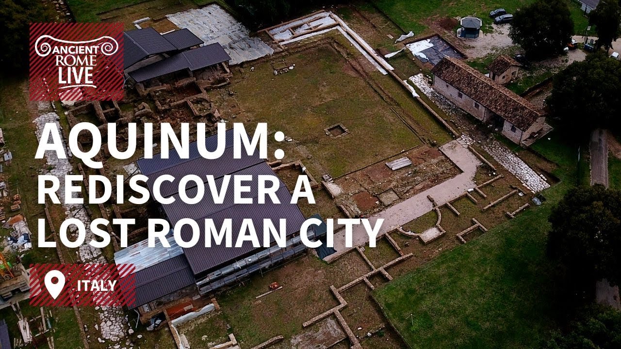 Ancient Rome Live Video The Lost Roman City Aquinum Thumbnail