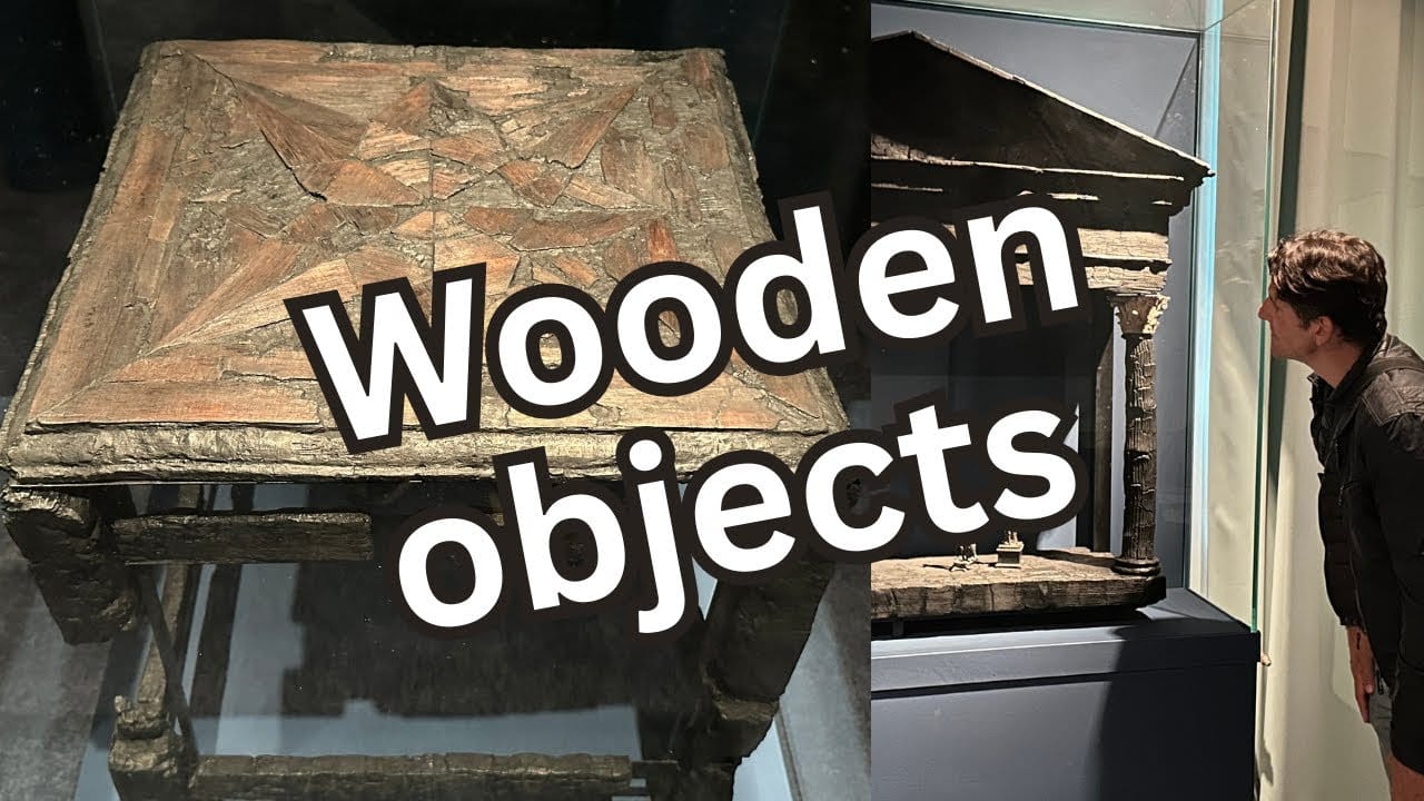 Ancient Rome Live Video The Wooden Treasures of Herculaneum Thumbnail
