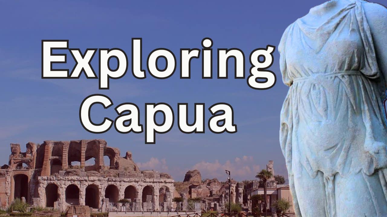Ancient Rome Live Video Via Appia: Episode V, Capua Where Spartacus Trained and Revolted Thumbnail